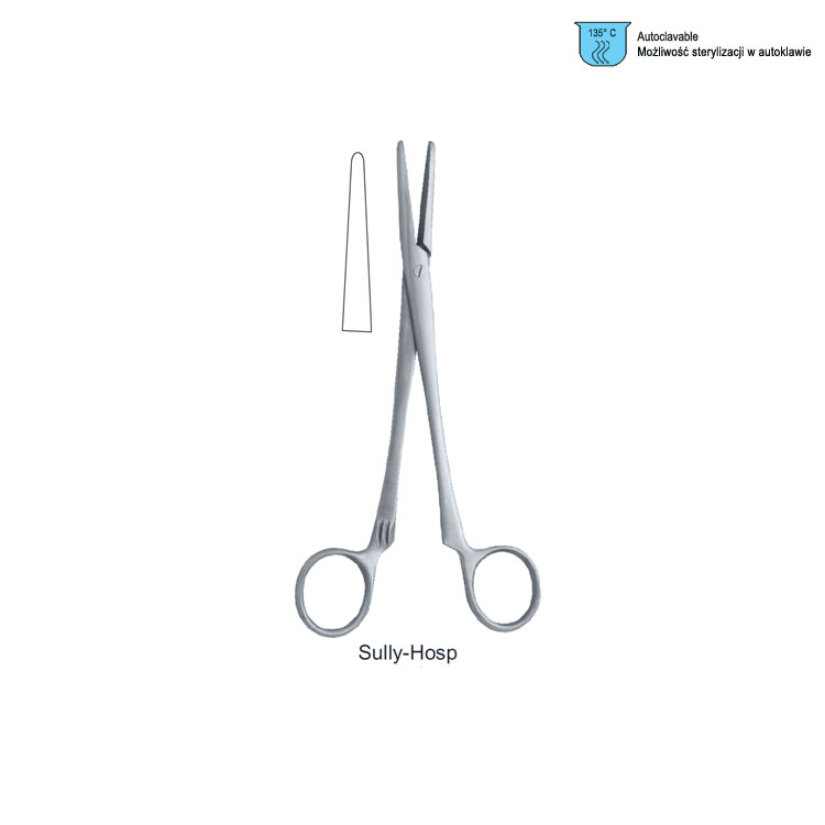Clamp tubing Sully-Hospital str. 130mm