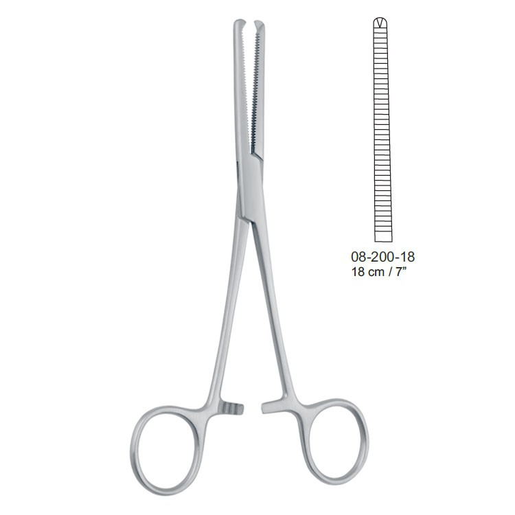Forceps artery Kocher-Nippon straight 185mm