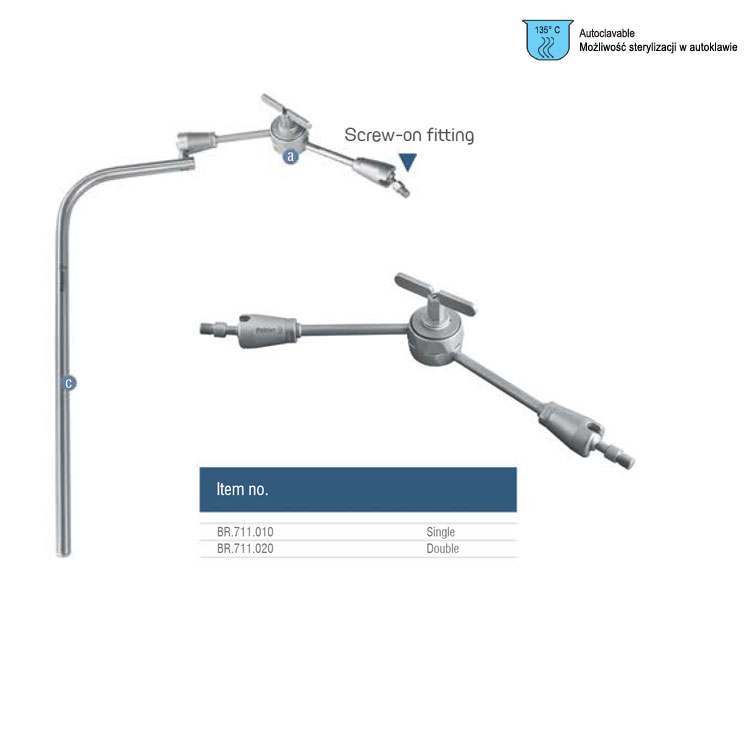 Falcon Iron-Arm system, articulating single joint