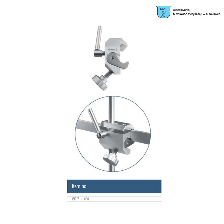Falcon Iron-Arm system, table clamp