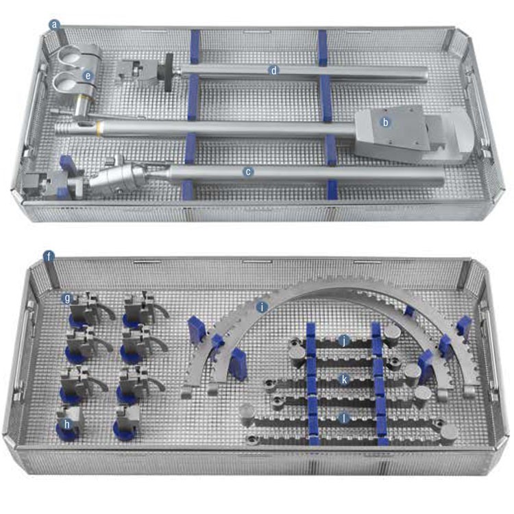Falcon universal ring retractor, general surgery kit II modified