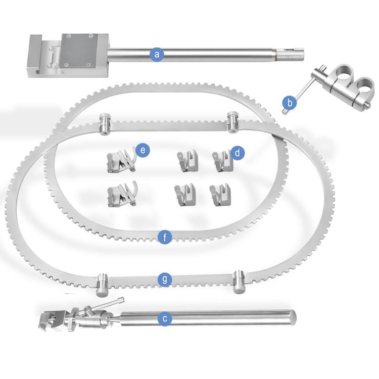Falcon universal ring retractor, bariatric kit 18" expansion accessories