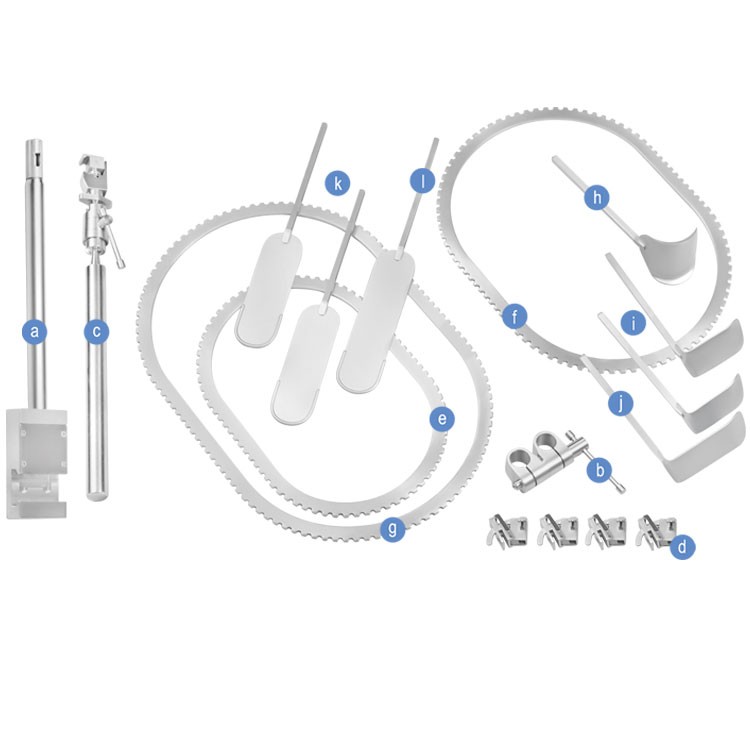 Falcon universal ring retractor, abdominal aortic aneurysm kit