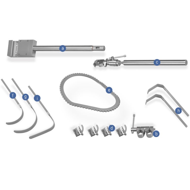 Falcon universal ring retractor, vaginal kit