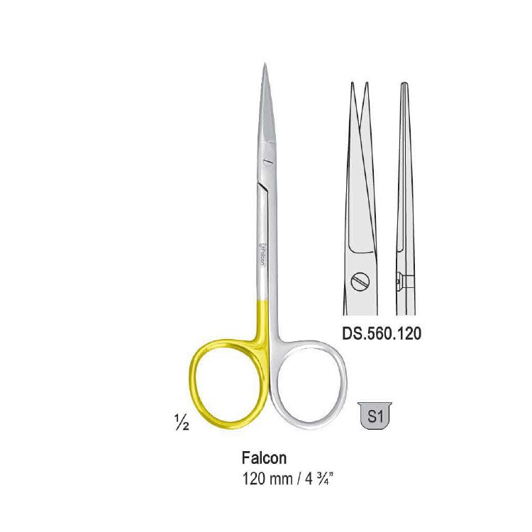 Super-Cut Scissors Falcon straight 120mm 