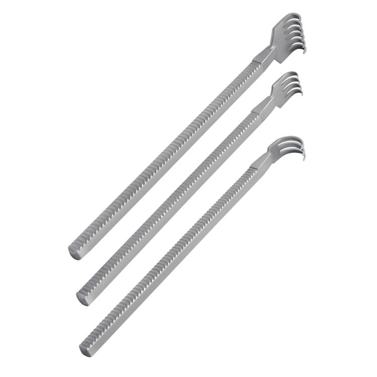 Falcon universal ring retractor, blade Lempert 3-prongs sharp 19x17mm