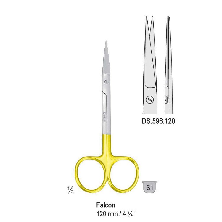 Falcon-Cut Scissors Falcon straight 120mm 