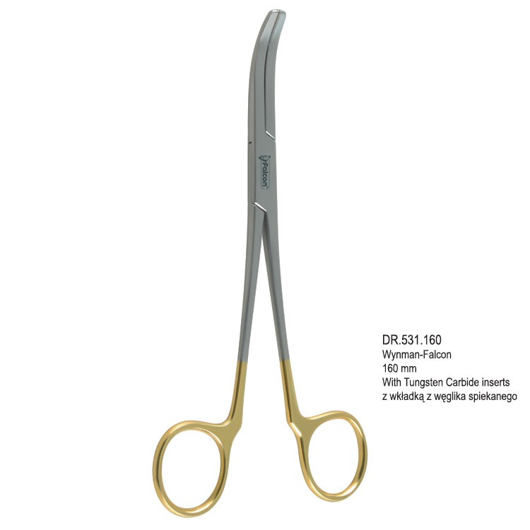Crown forceps Falcon Tungsten Carbide jaw 165mm
