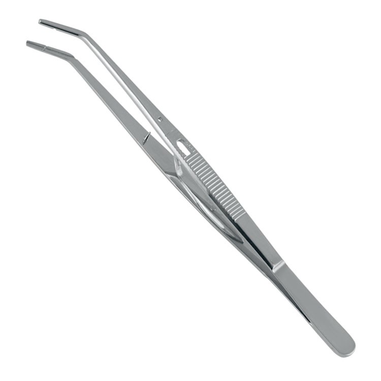 Endo-pliers grooved locking 160mm