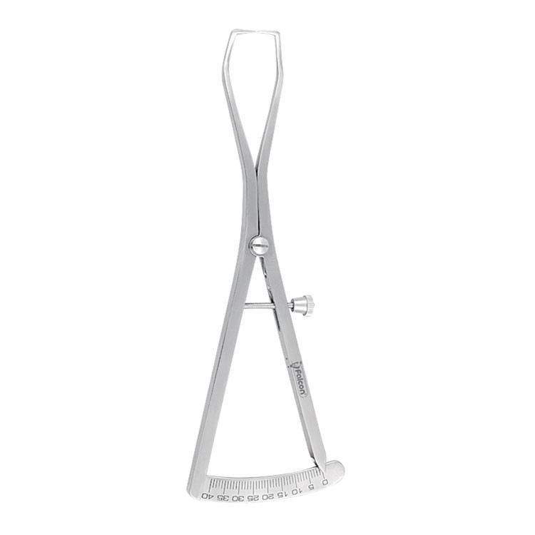 Bone thickness gauge Castroviejo fig. 4