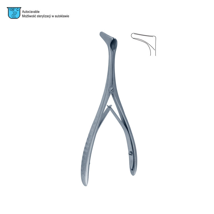 Specula nasal Tieck-Halle fig1, 135mm