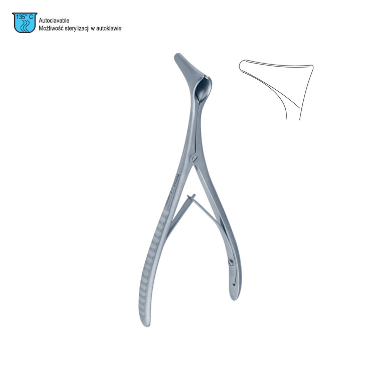 Specula nasal Hartmann fig.1, 160mm