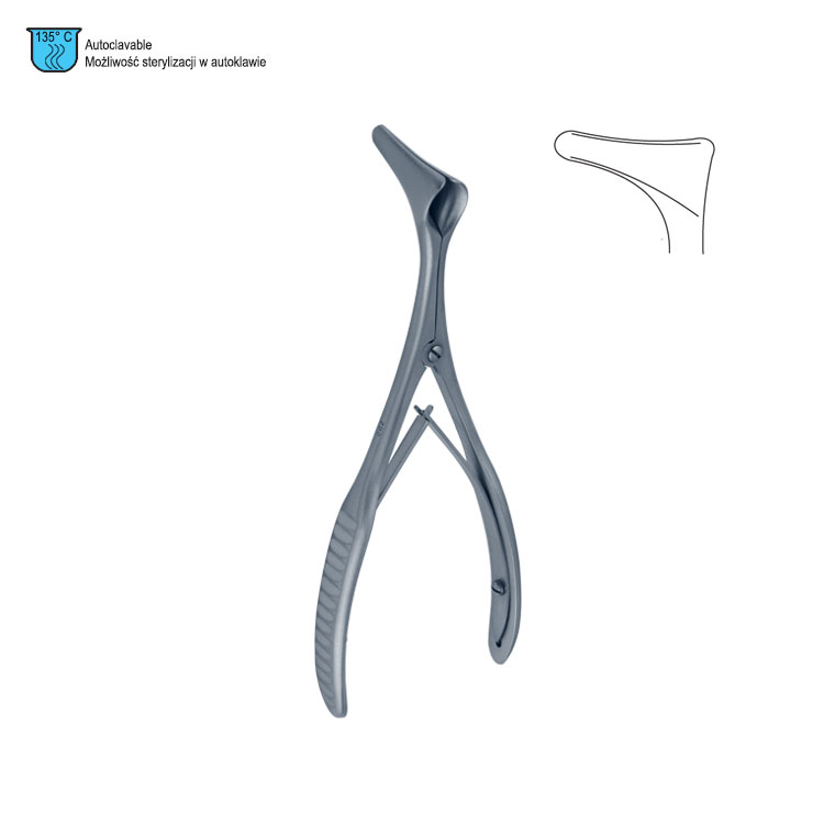 Specula nasal Vienna Patt fig.1 Small 140mm / 5 1/2"