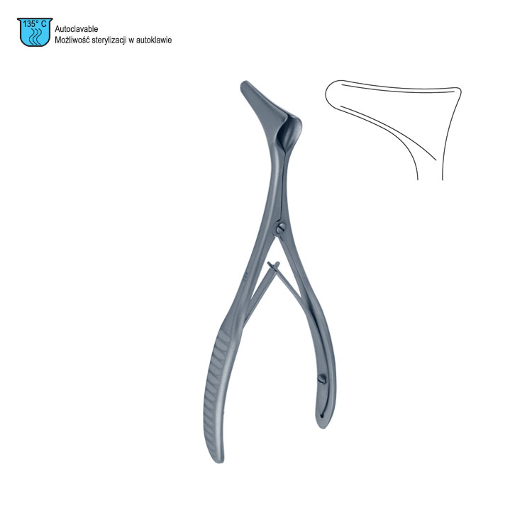 Specula nasal Vienna Patt fig.3 Large 140mm / 5 1/2"