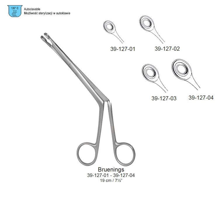 Forceps nasal septum Bruenings fig.2, 190mm