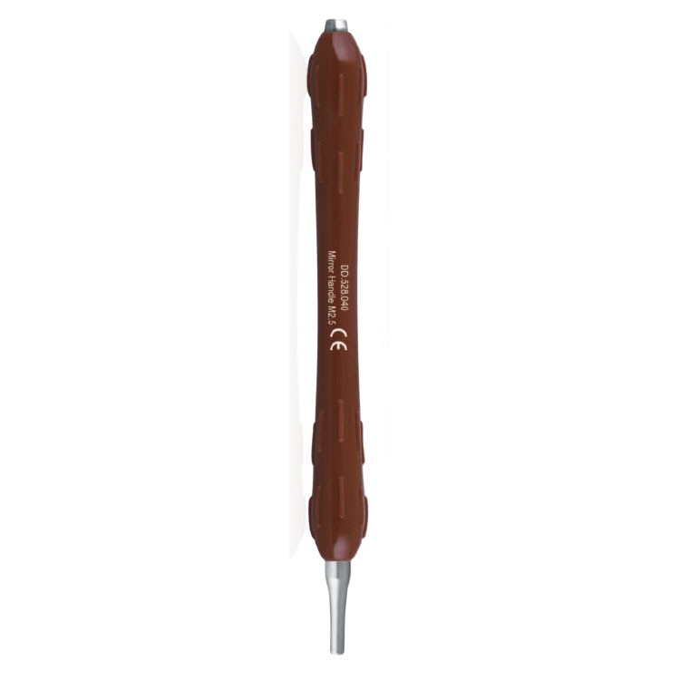 Easy-Color Mirror handle simple stem (Brown)