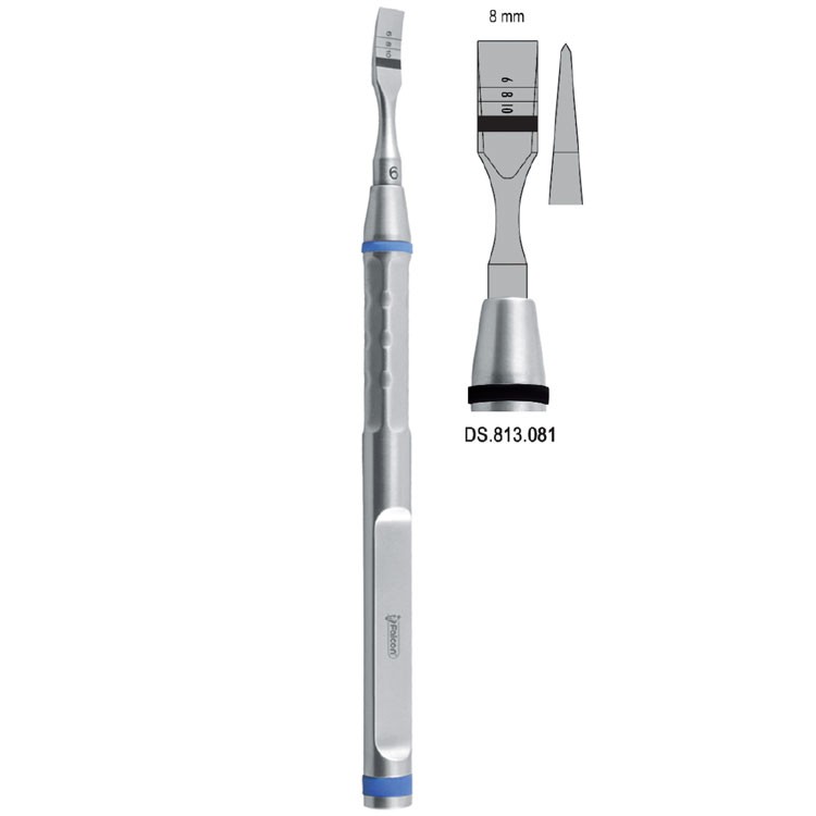 Osteotome With Marking Straight 8mm