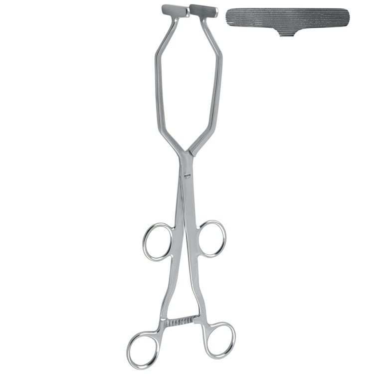 Forceps vaginal clamping Bonney 340mm 