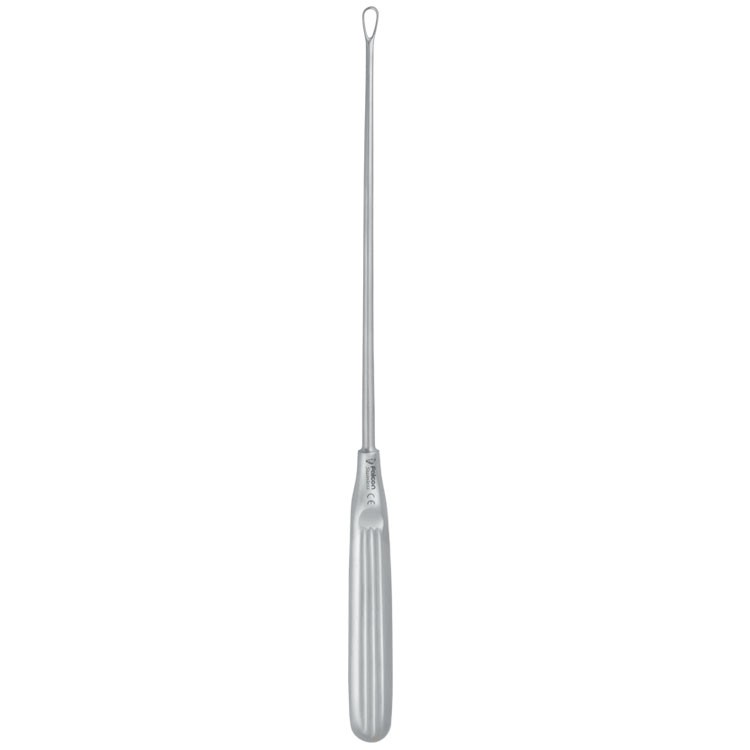 Curette uterine Sims malleable sharp fig.00/5x260mm