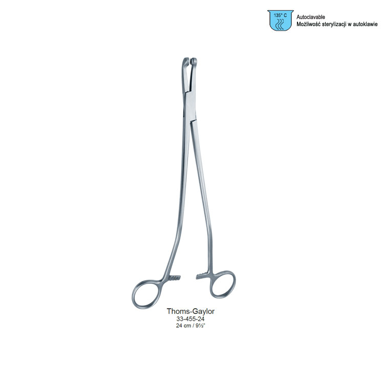 Forceps biopsy Thomas-Gaylor screw-joint s-shape 240mm 