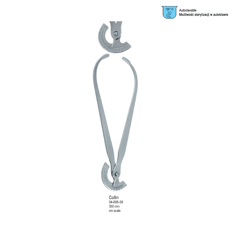 Pelvimeter obstetric Collin 355mm