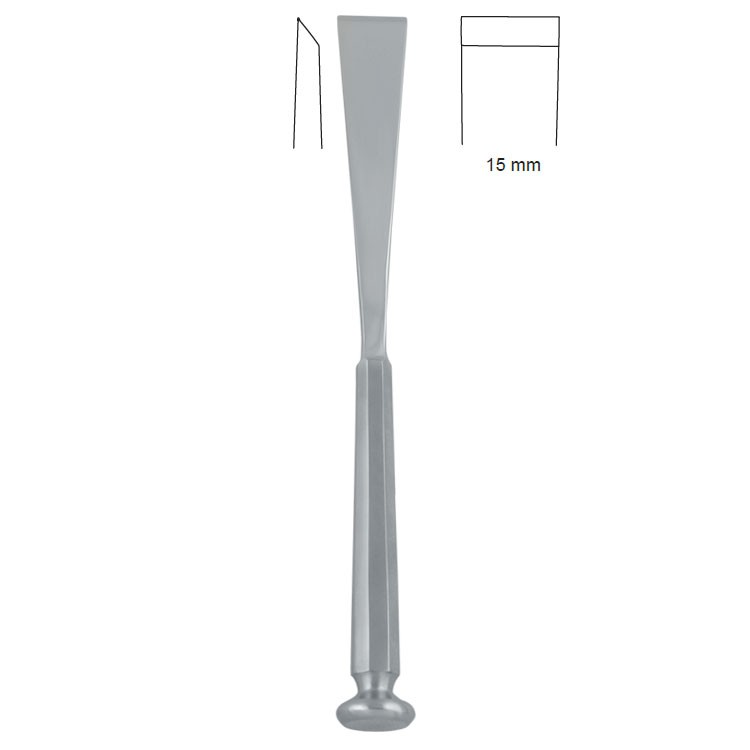Chisel bone Stille straight 15x205mm