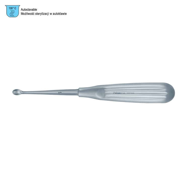 Curette bone SE Volkmann oval fig. 1, 170mm