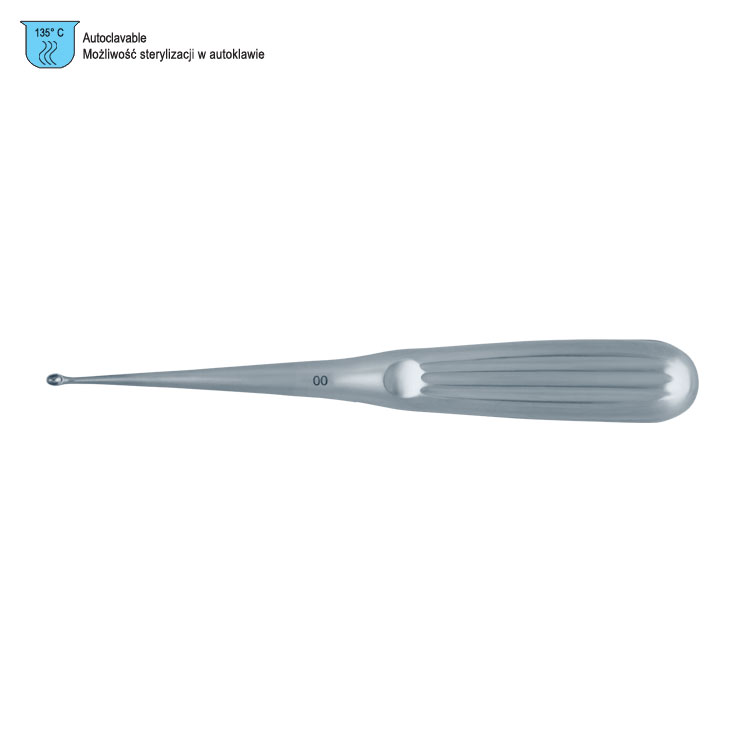 Curette bone SE Spratt oval fig. 00, 170mm