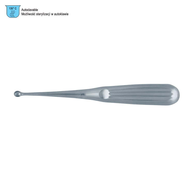 Curette bone SE Spratt oval fig. 3, 170mm