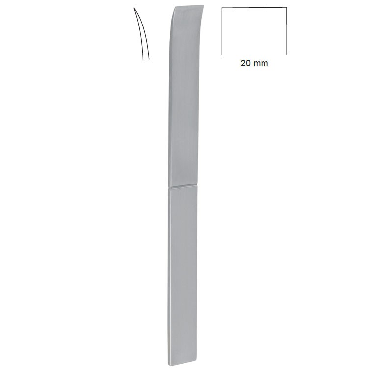 Osteotome Lambotte curved 20x240mm