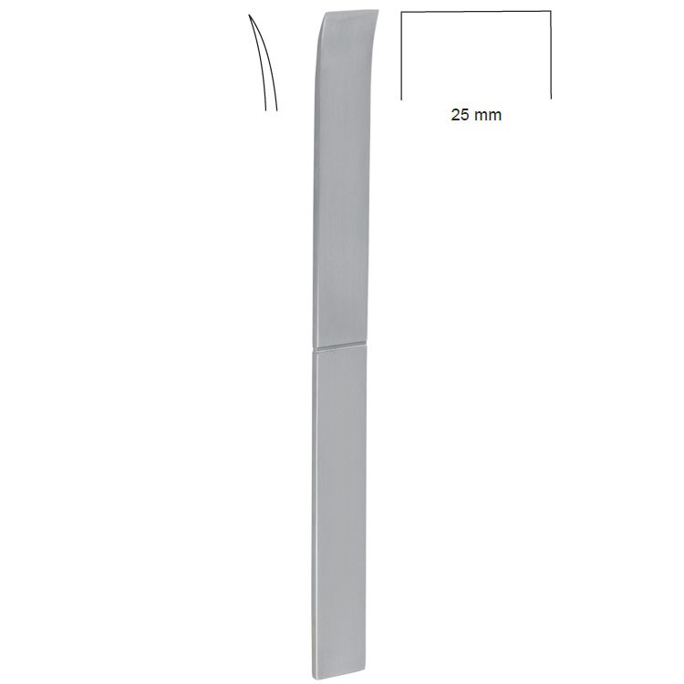 Osteotome Lambotte curved 25x240mm