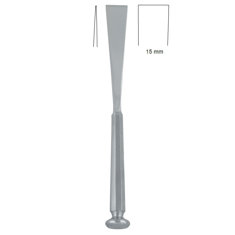 Osteotome Stille straight 15x205mm