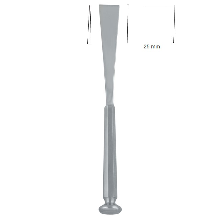 Osteotome Stille straight 25x205mm