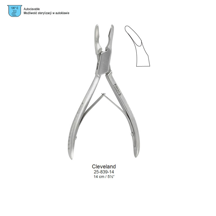 Rongeur bone Cleveland (Fig. 4) 140mm