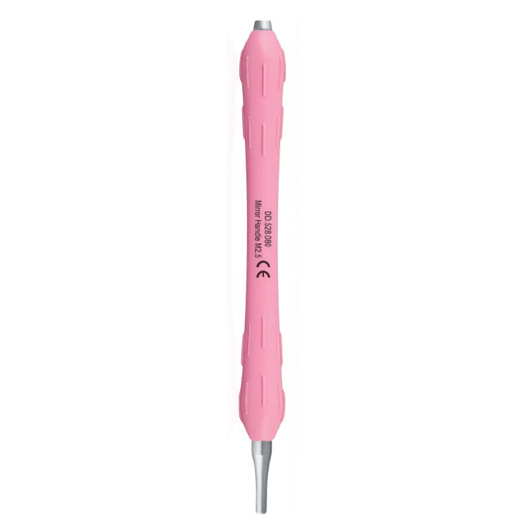 Easy-Color Mirror handle simple stem (Pink)