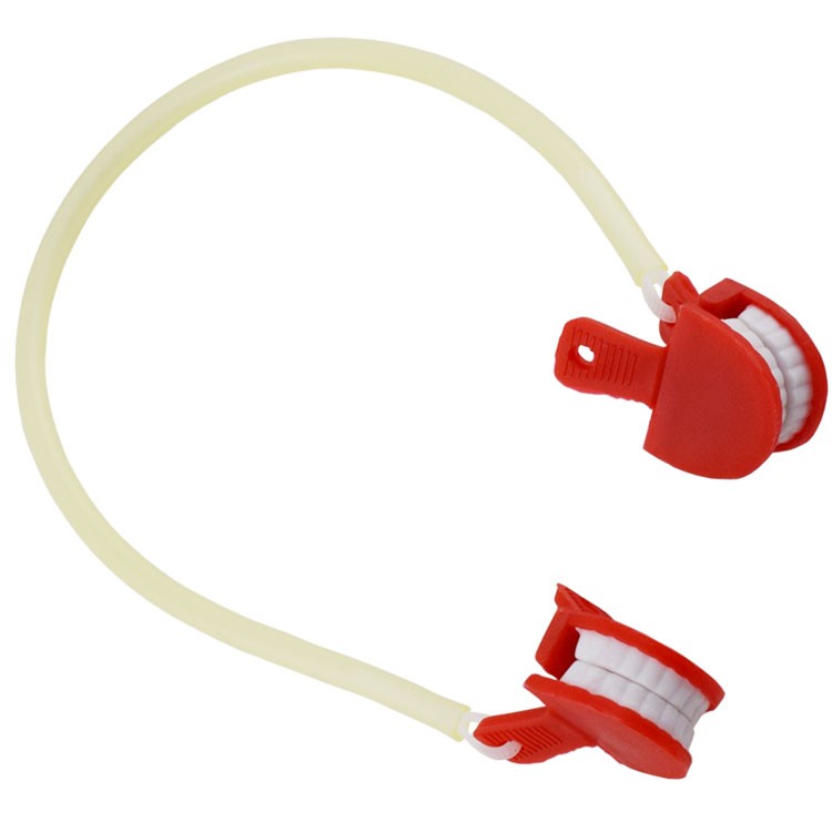 Smile towel/bib holder