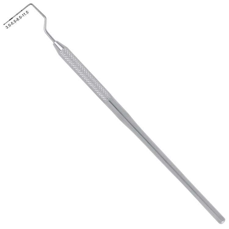 Classic-Round Probe Periodontal se color-coded fig. 11.5 modified