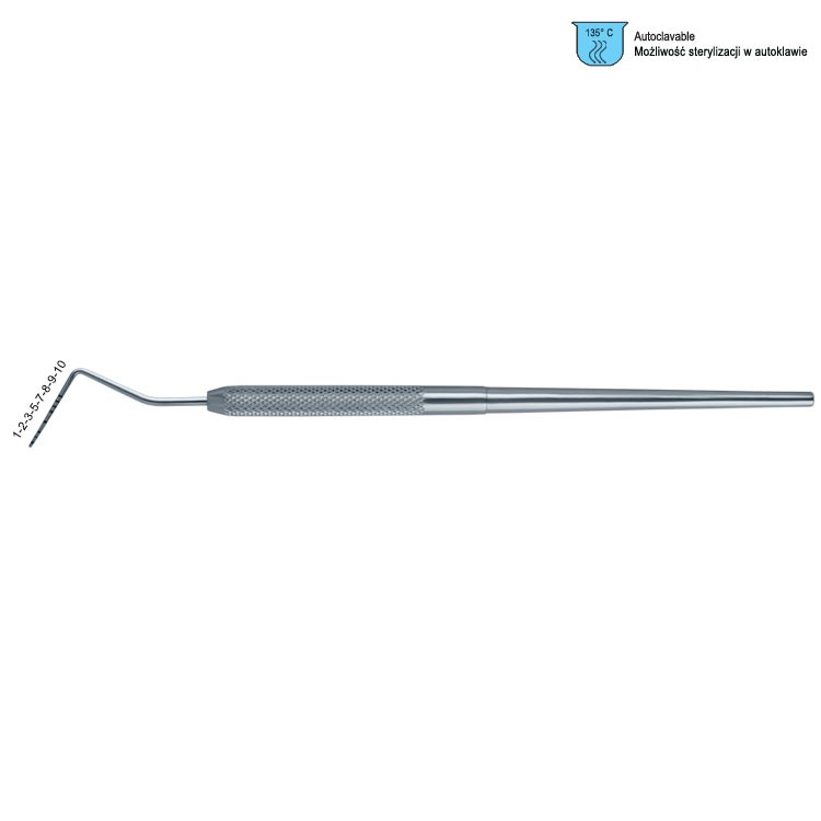 Classic-Round Probe Periodontal se color-coded  Williams