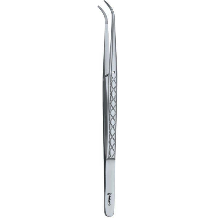 Tweezers College-8, serrated cur. Fig. 1