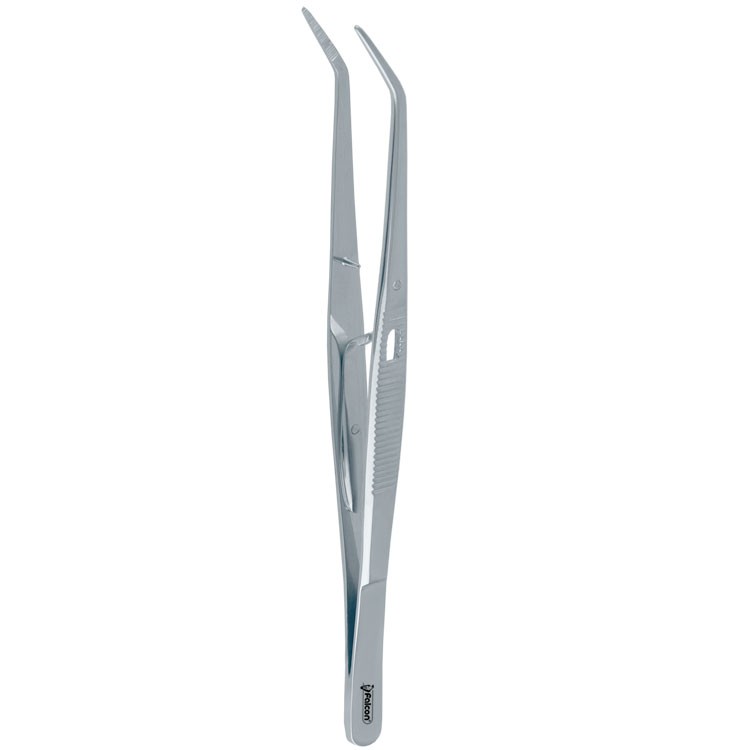 Deluxe Tweezers College self locking 150mm