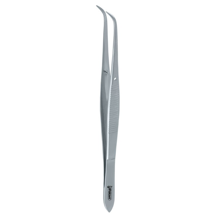 Tweezers Perry curved 130mm