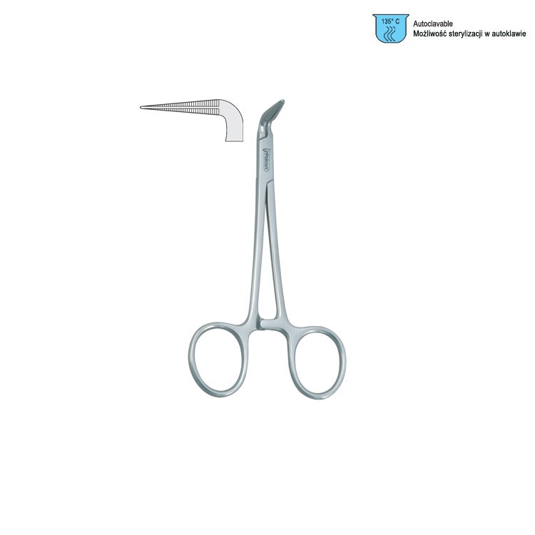 Silver points and broken files removing forceps 125mm