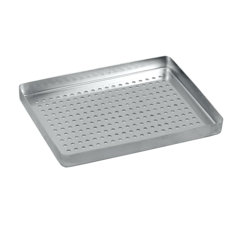Instrument tray midi SS perforated
