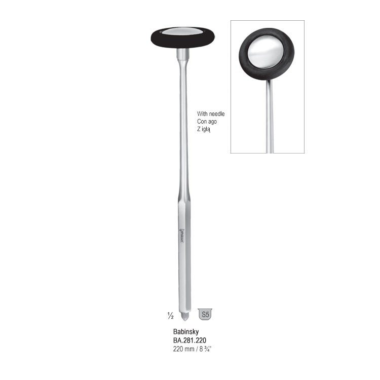 Percussion hammer Babinsky with needle 220mm 