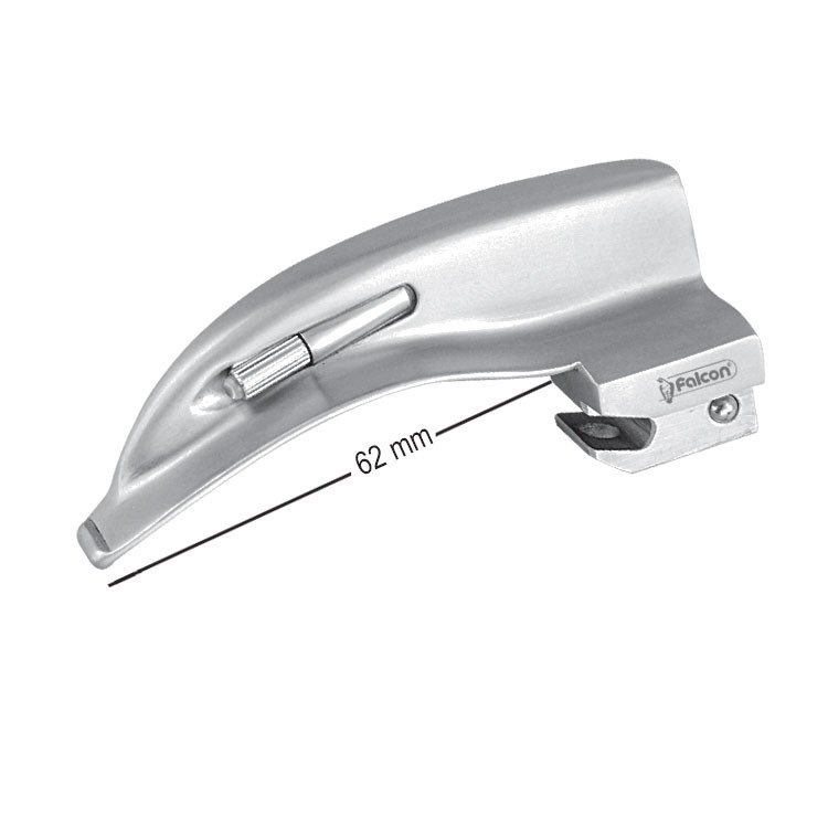 Laryngoscope standard light McIntosh blade only fig. 0