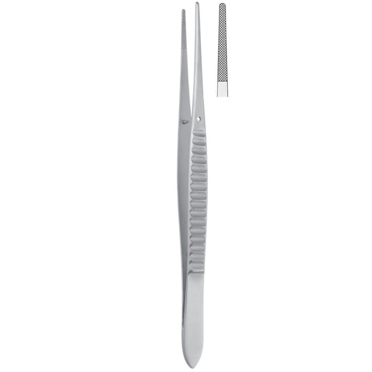 Forceps dissecting Waugh serrated 200mm