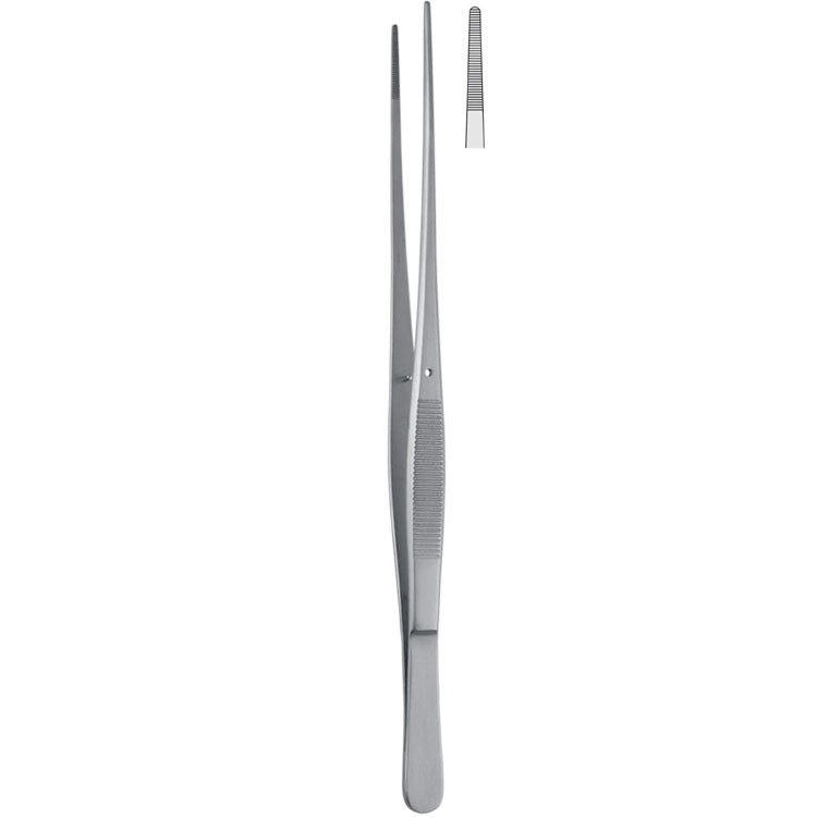 Forceps dissecting Brophy serrated straight 200mm