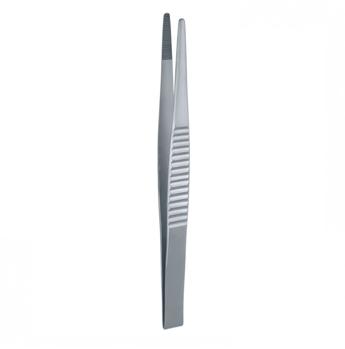 Forceps dissecting TOE (English pattern) serrated 180mm
