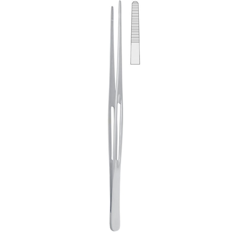 Forceps dissecting Maingot serrated 280mm