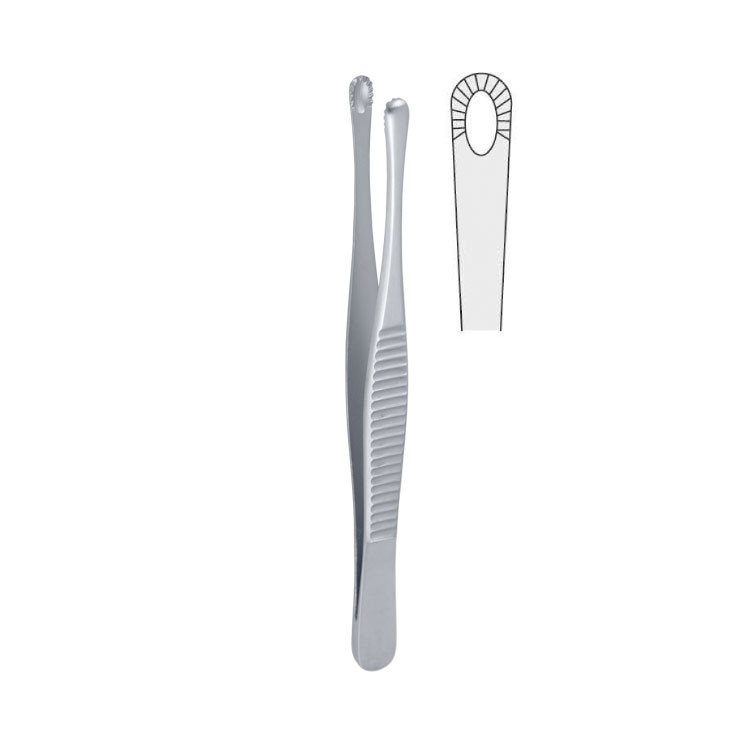 Forceps tissue Russian model 150mm